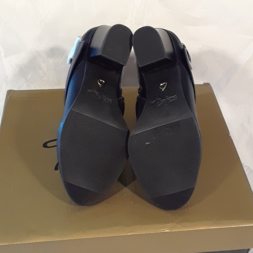 Thalia Sodi Tallie Booties 5 M Black NWT Boots new - Picture 6 of 8